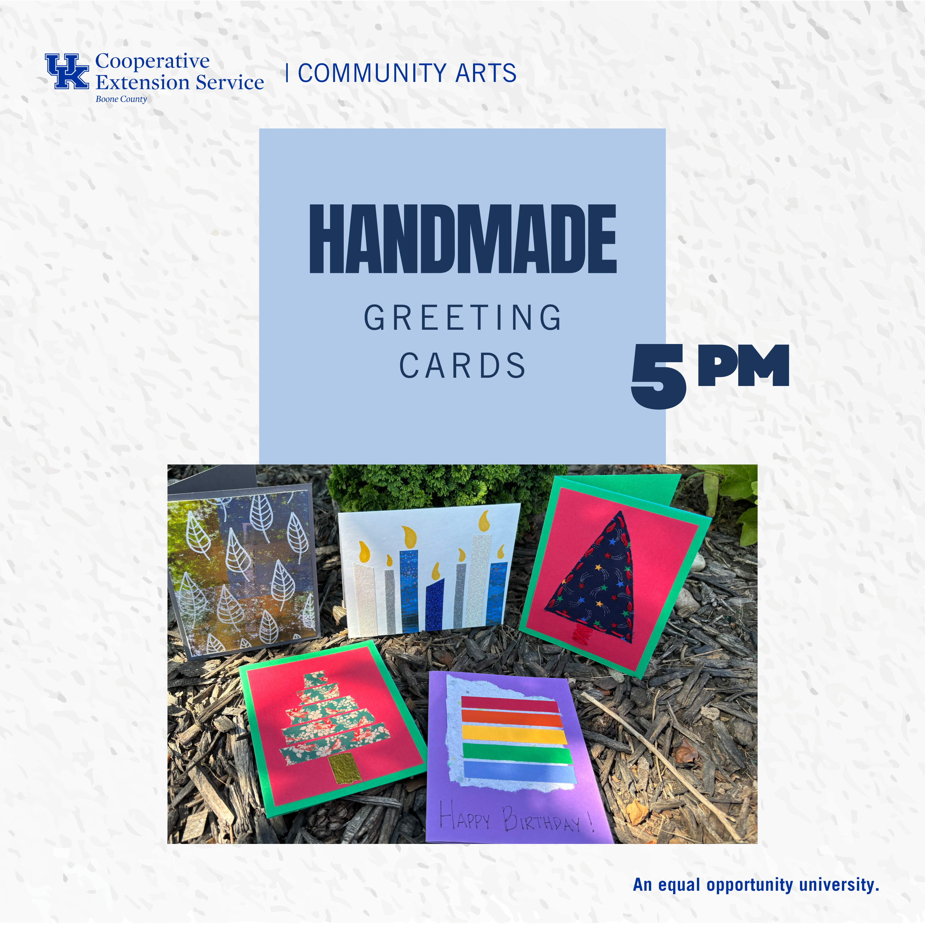 Handmade Greeting Cards Program Ad