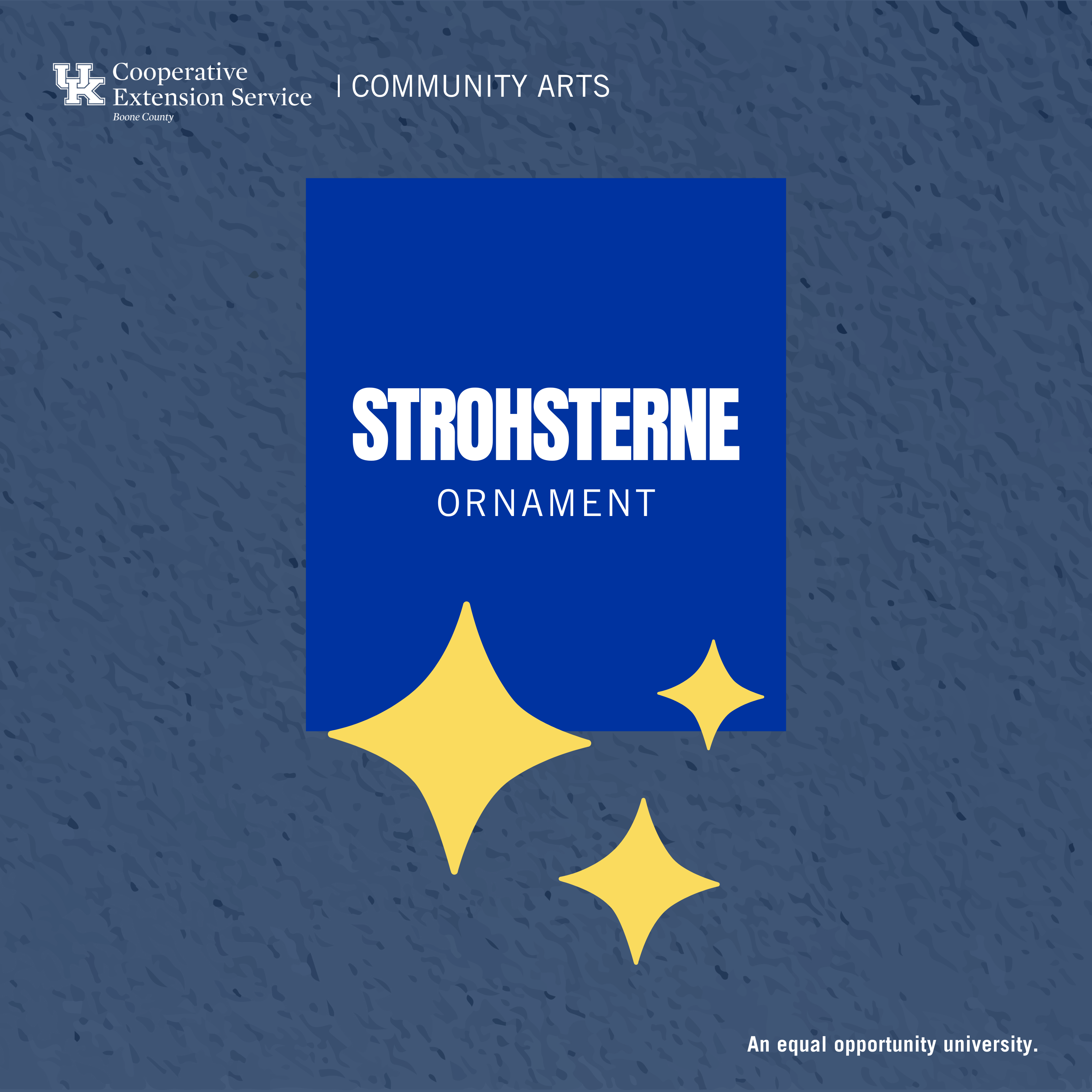 Strohsterne program ad