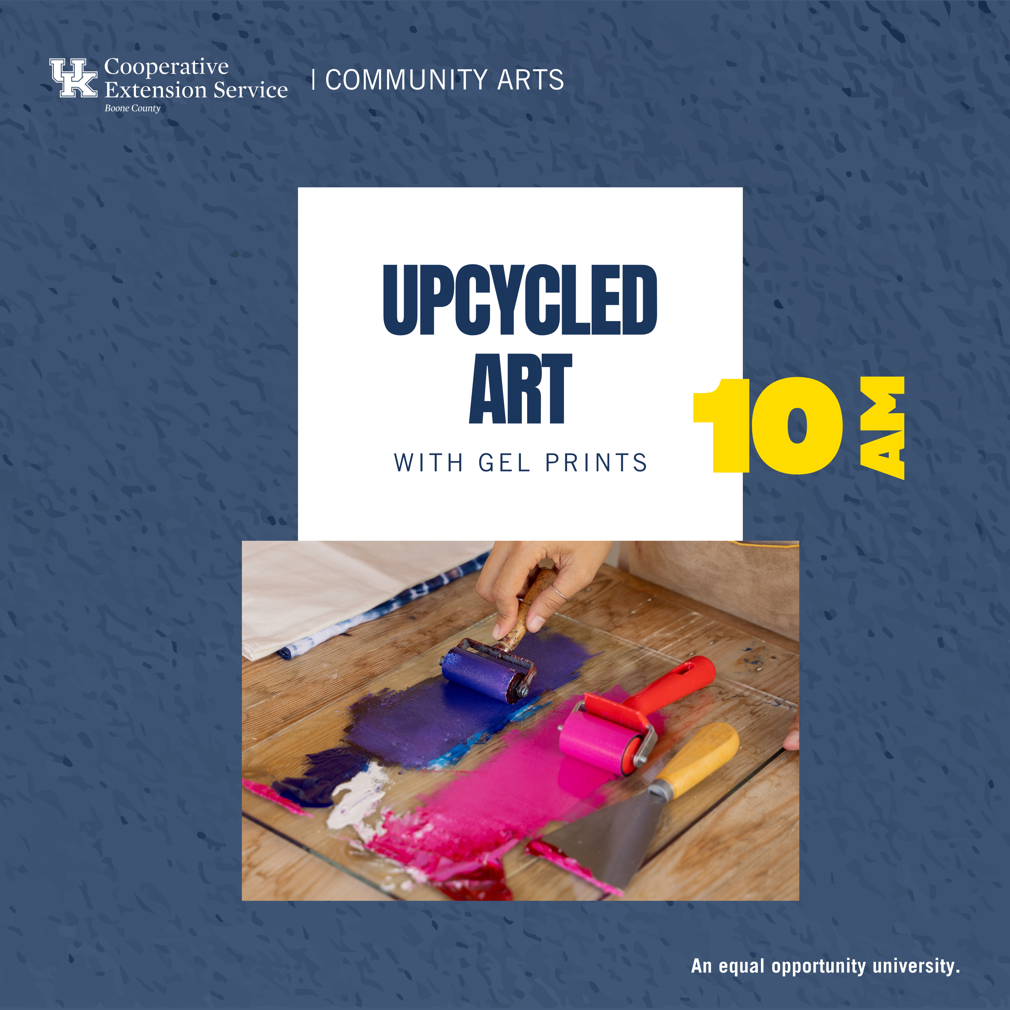 Upcycled Art Am Program Ad