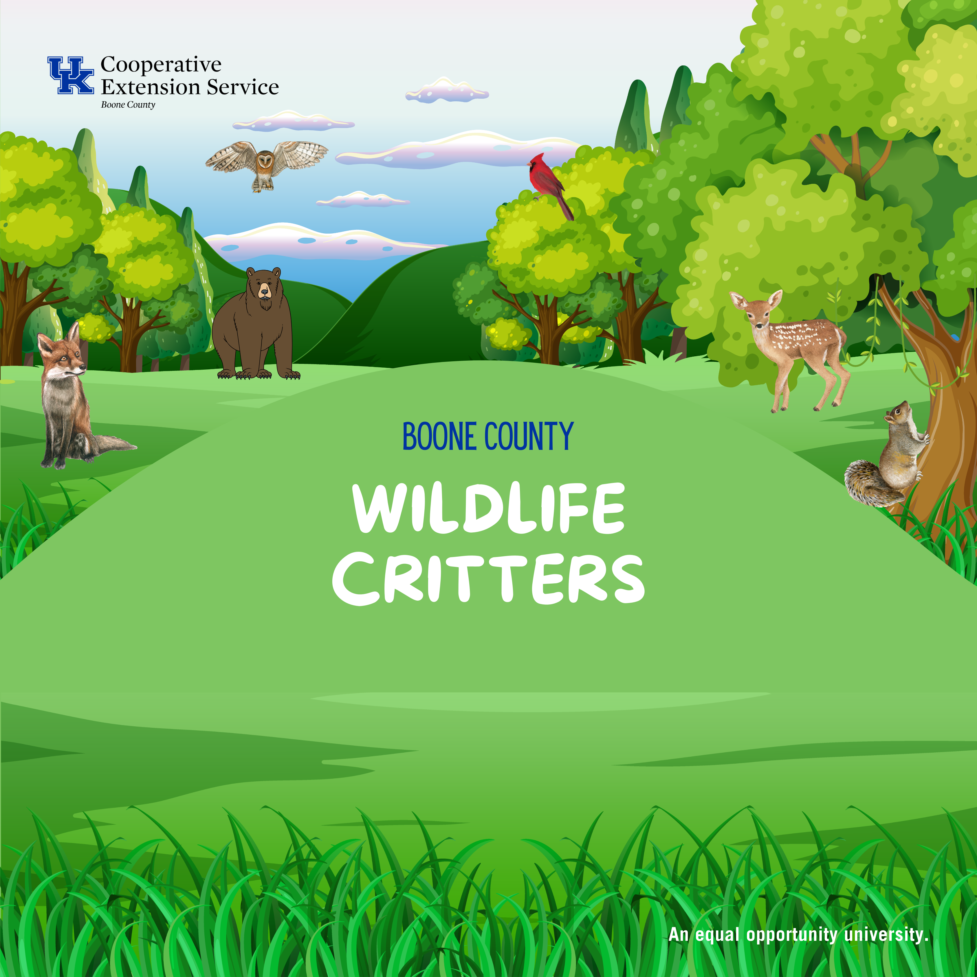 Wildlife Critters website event ad